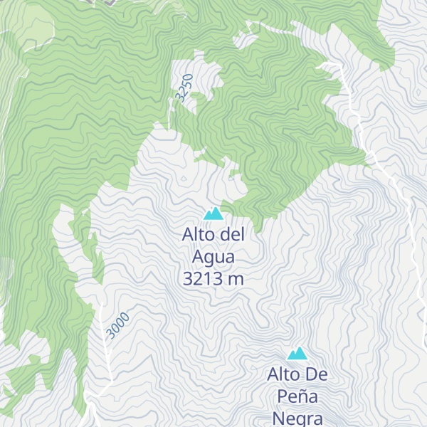 Map of Alto del Agua