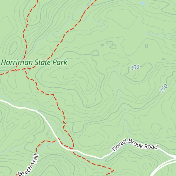 Map of Flaggy Meadow Mountain