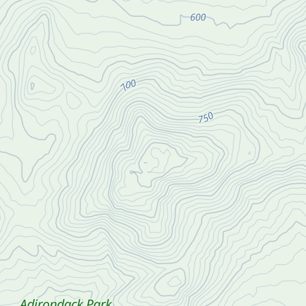 Map of Kate Mountain