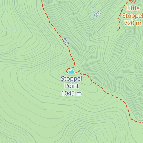 Map of Stoppel Point