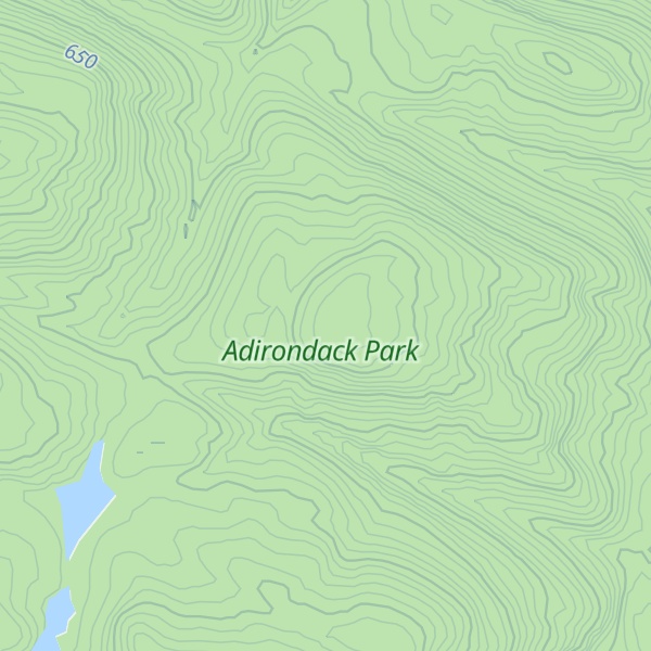 Map of Middle Mountain