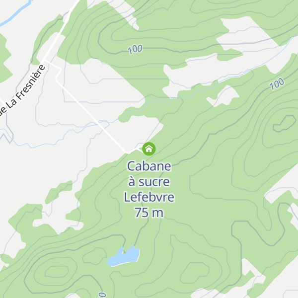 Map of Cabane à sucre Lefebvre