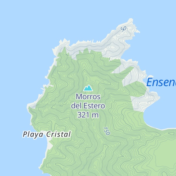 Map of Morros del Estero