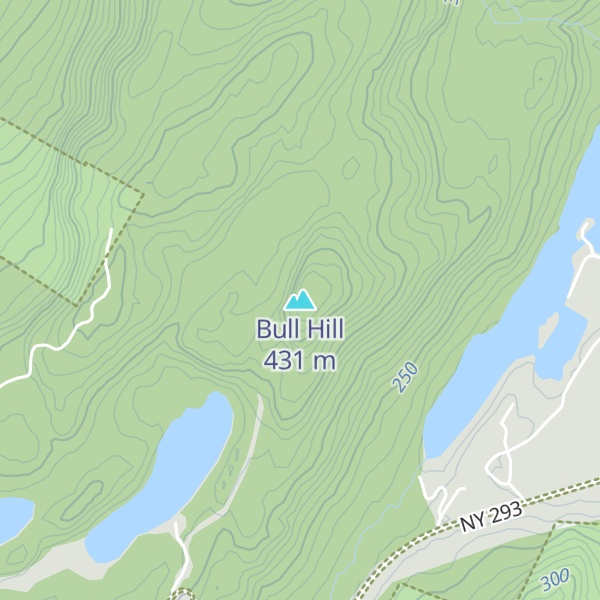 Map of Bull Hill