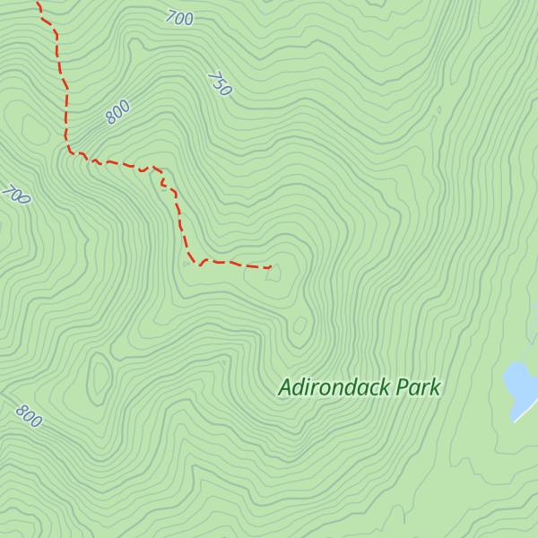 Map of Scarface Mountain