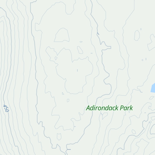 Map of Maxon Ridge
