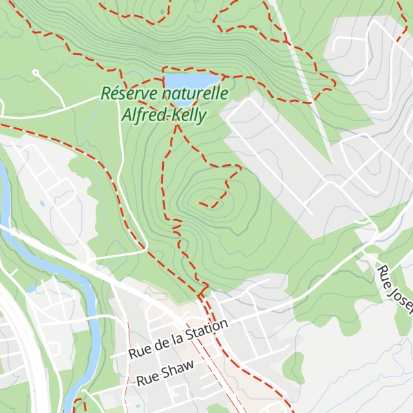 Map of Mont Shaw
