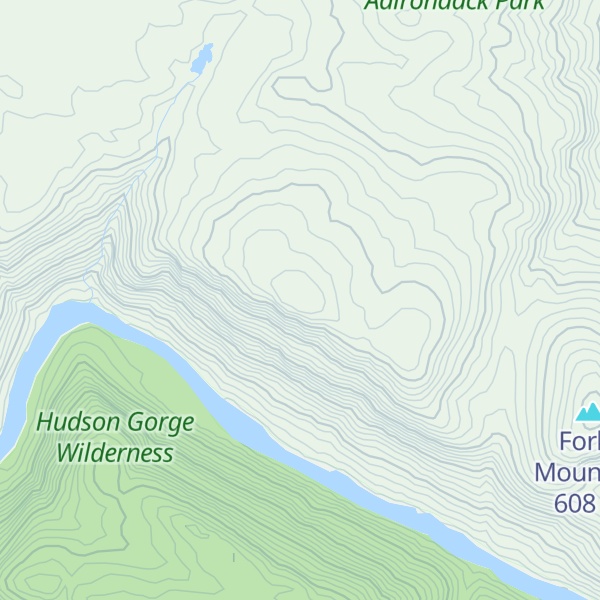Map of Pine Mountain