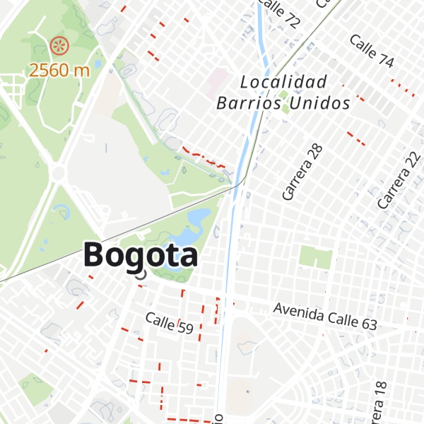 Map of Cabaña 9