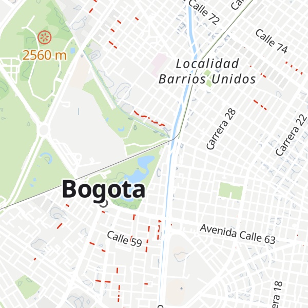 Map of Cabaña 10