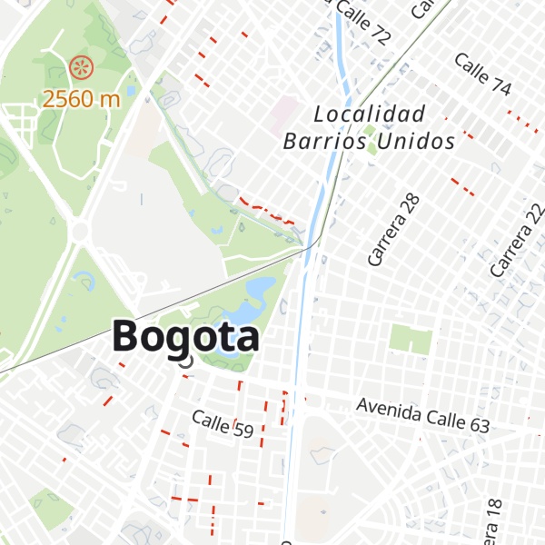 Map of Cabaña 11