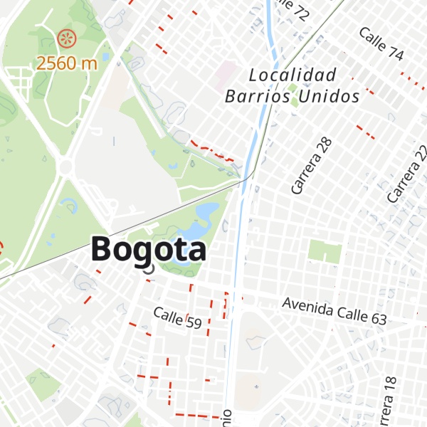 Map of Cabaña 8