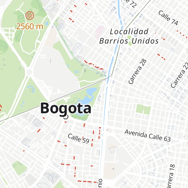 Map of Cabaña 7