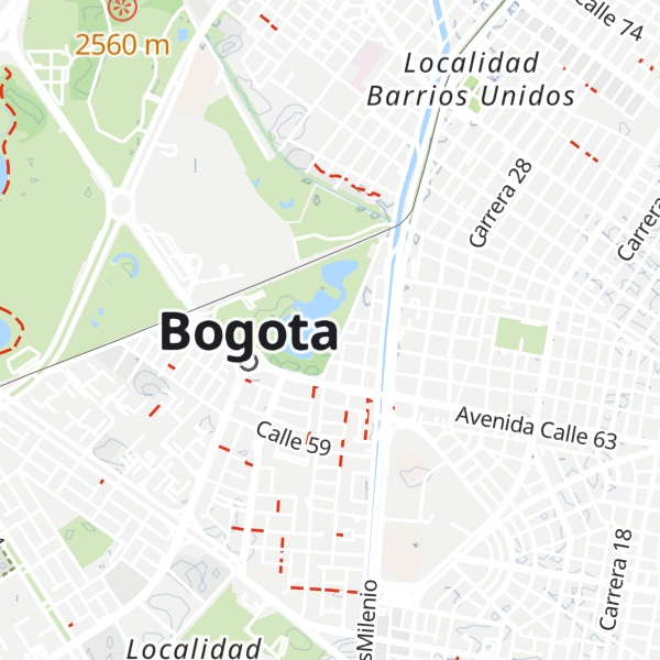 Map of Cabaña 4