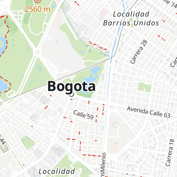 Map of Cabaña 3