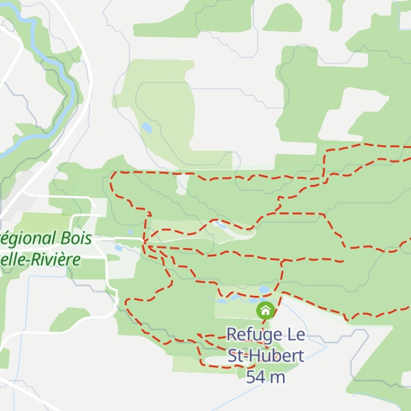 Map of Refuge La Halte