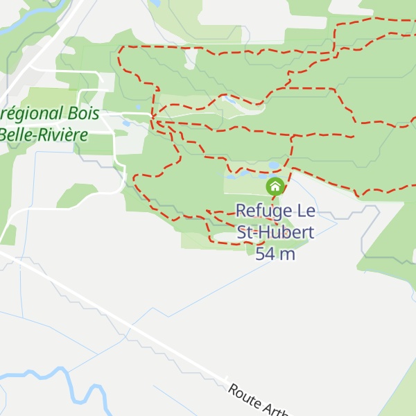 Map of Refuge Le Relais