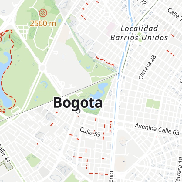 Map of Cabaña 14