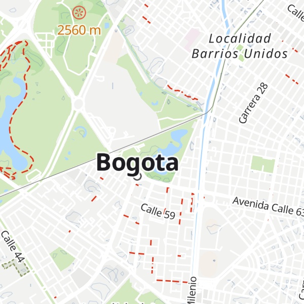 Map of Cabaña 15