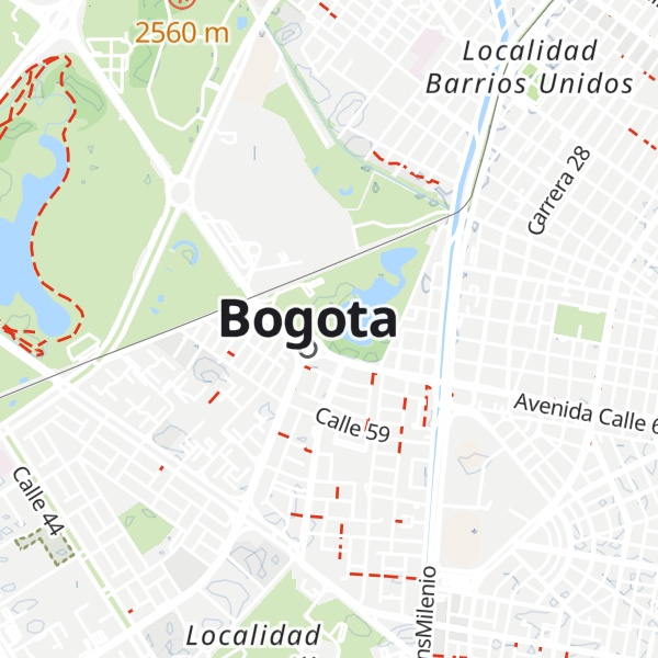 Map of Cabaña 17