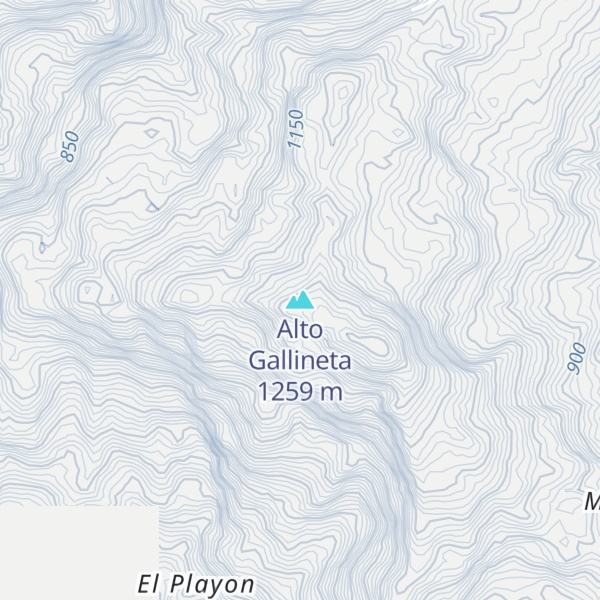 Map of Alto Gallineta
