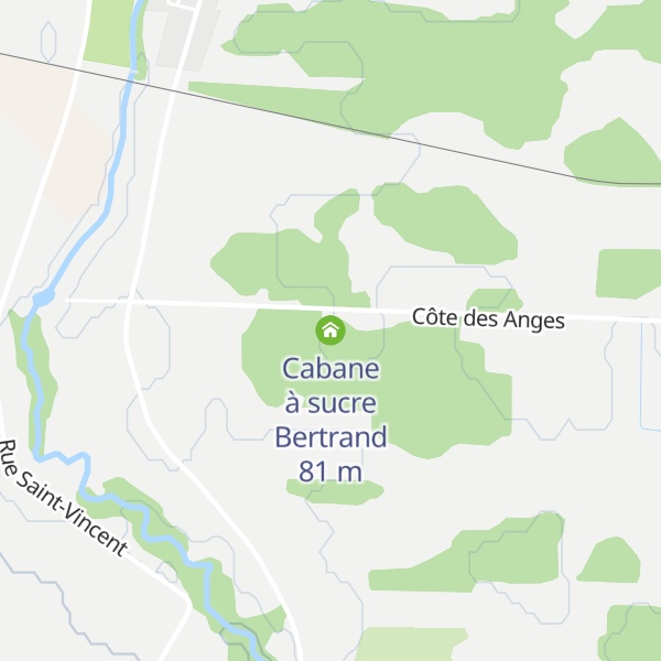 Map of Cabane à sucre Bertrand