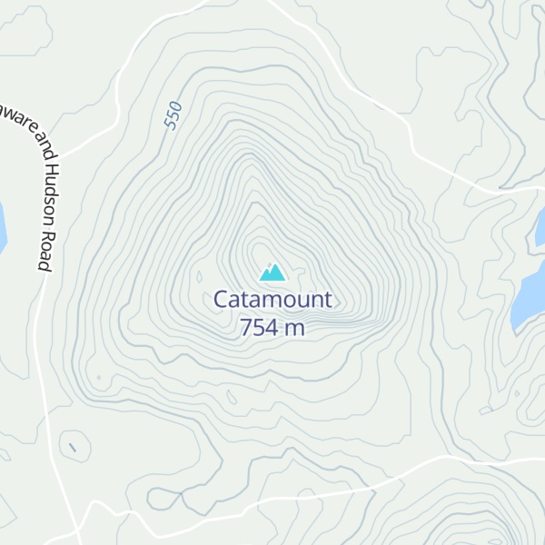 Map of Catamount