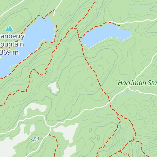 Map of Ladentown Mountain