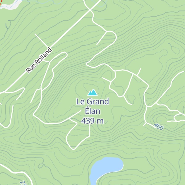 Map of Le Grand Élan