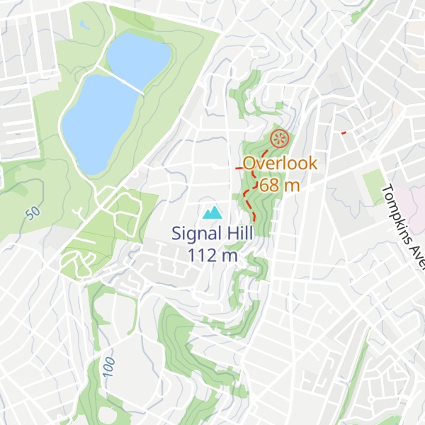 Map of Signal Hill