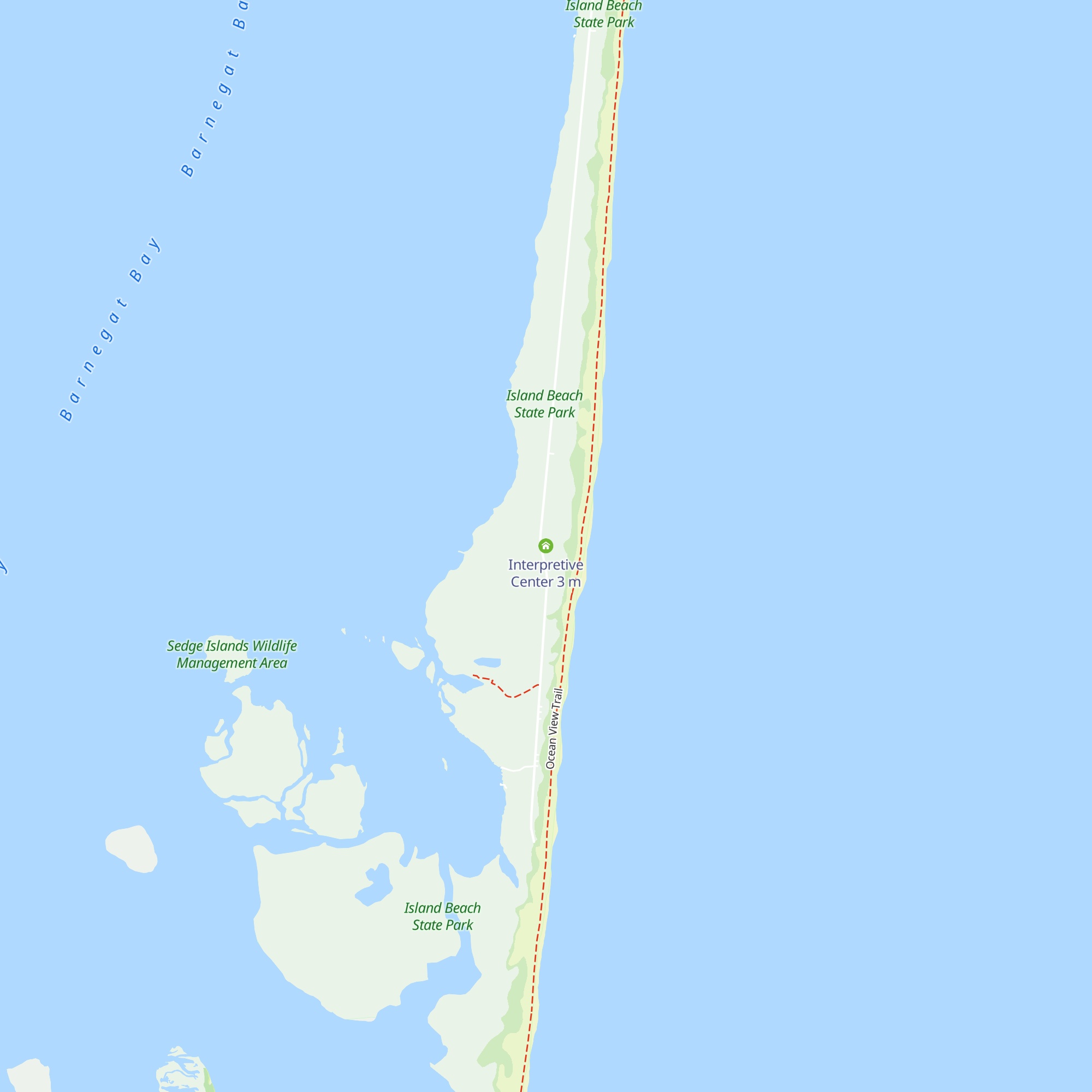 Interpretive Center map