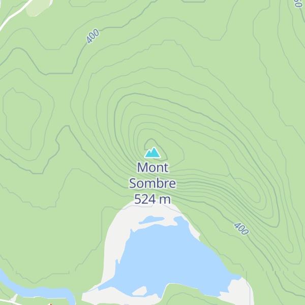 Map of Mont Sombre