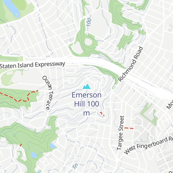 Map of Emerson Hill