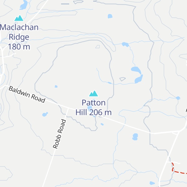 Map of Patton Hill