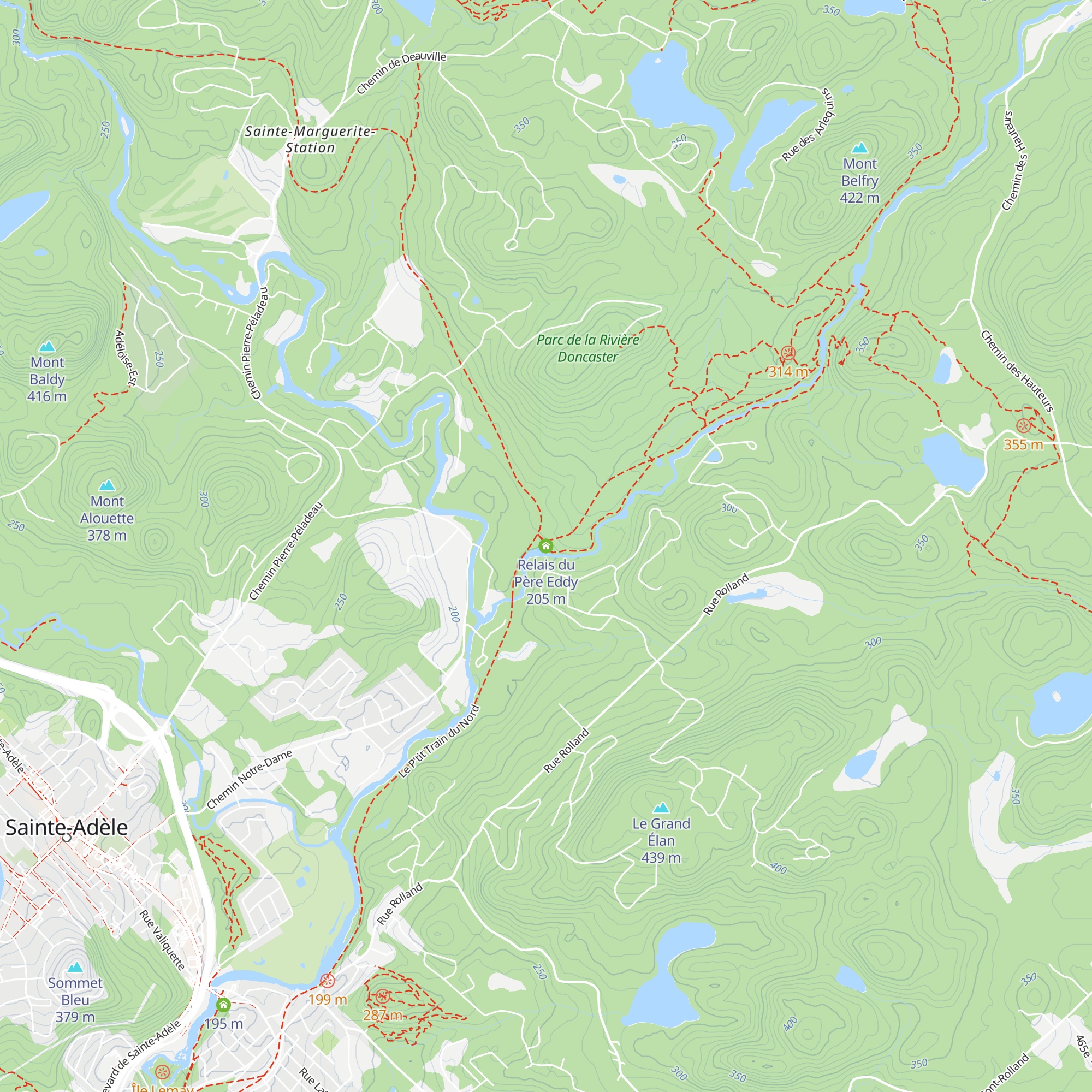 Relais du Père Eddy map