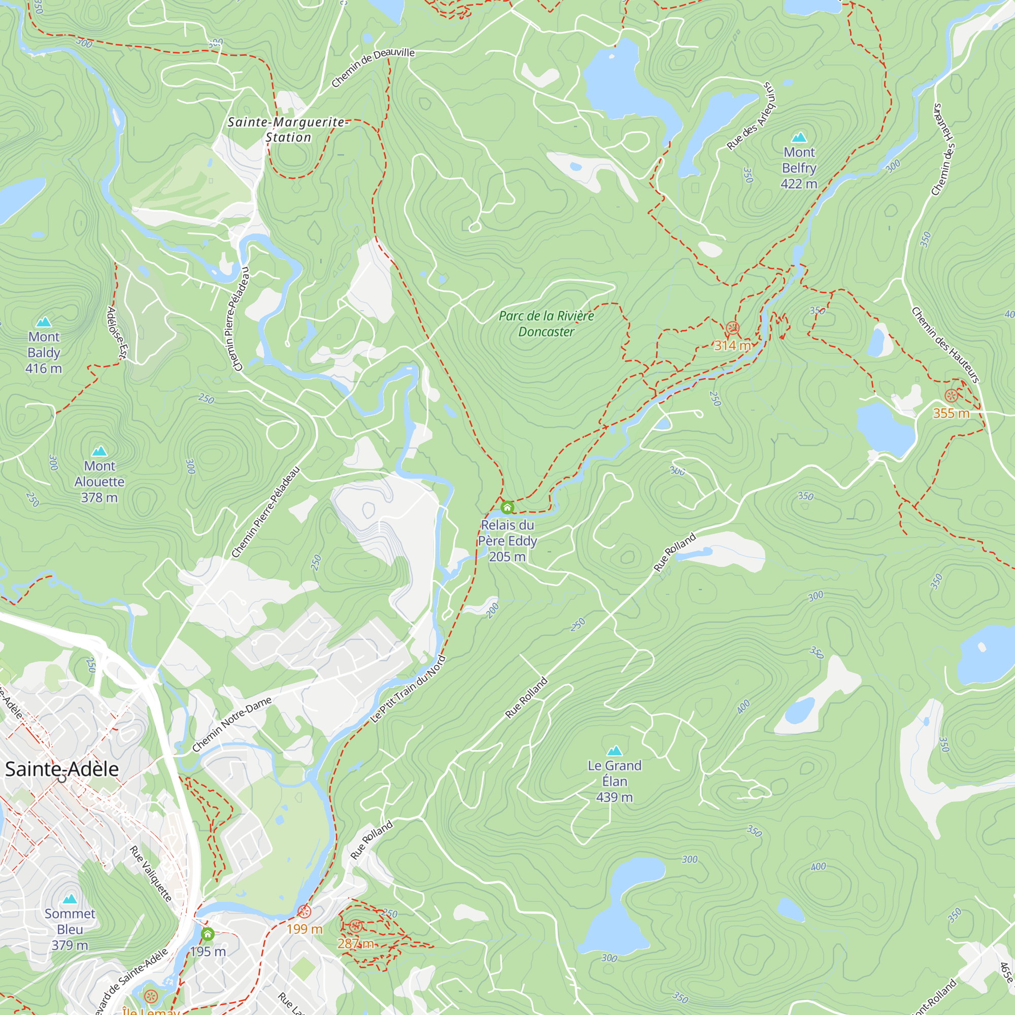 Relais du Père Eddy map