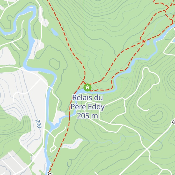 Map of Relais du Père Eddy