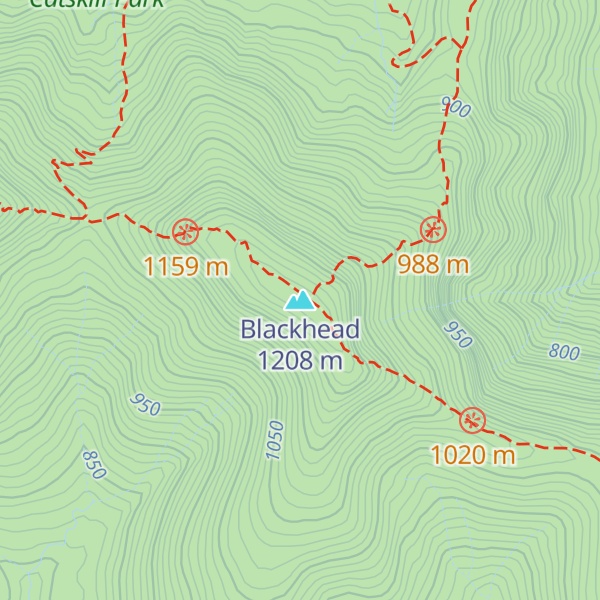 Map of Blackhead