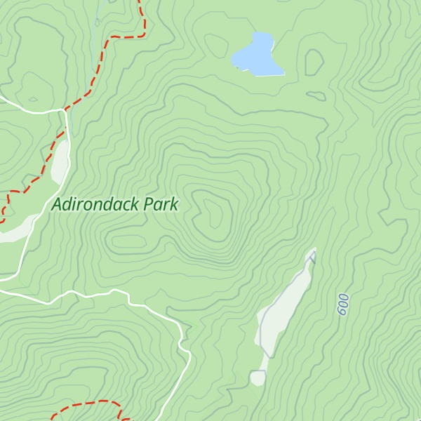 Map of P Gay Mountain