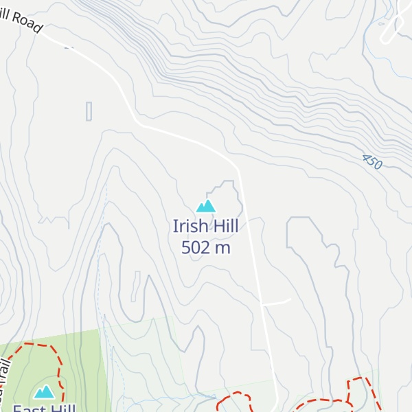 Map of Irish Hill