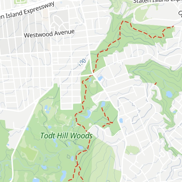 Map of Todt Hill