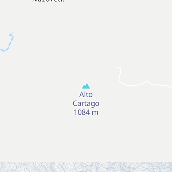 Map of Alto Cartago