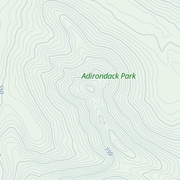 Map of Little Beaver Mountain