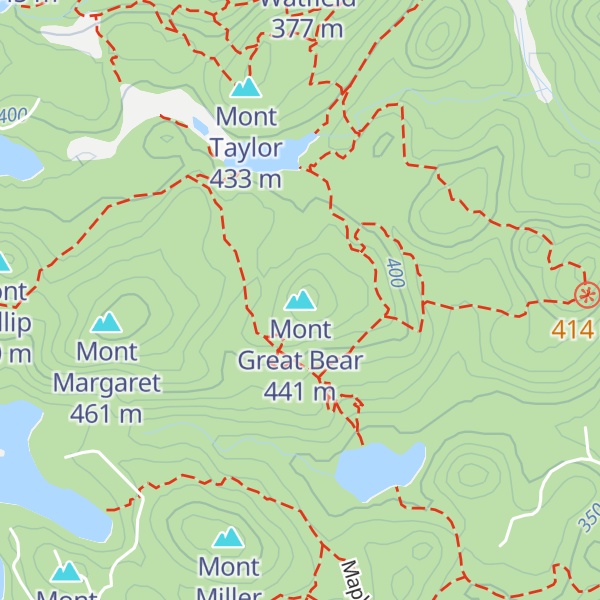 Map of Mont Great Bear