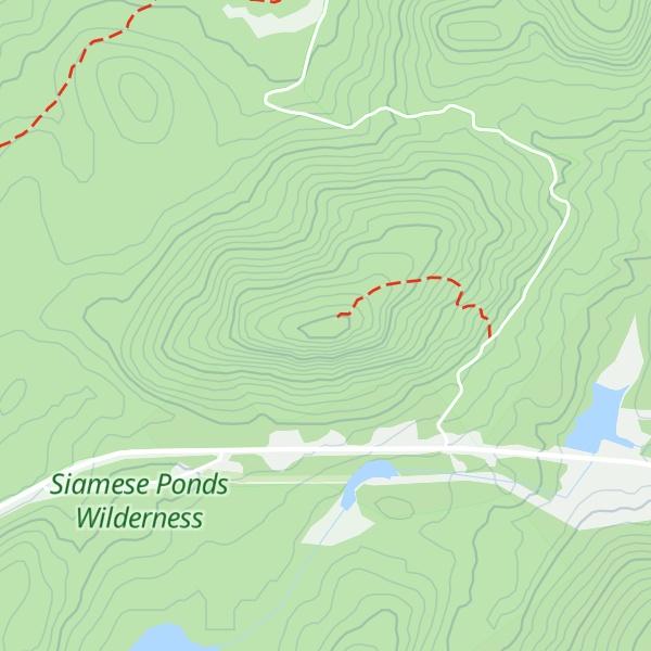Map of Casey Mountain