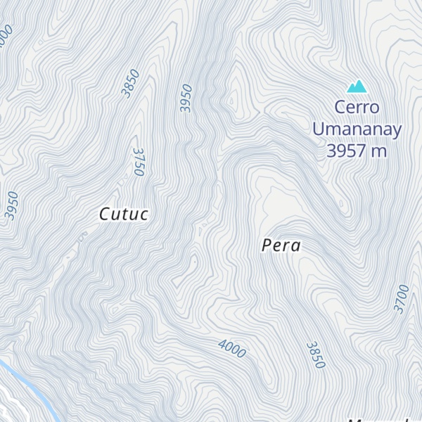Map of Cerro Mulapacana