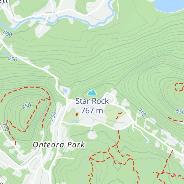 Map of Star Rock