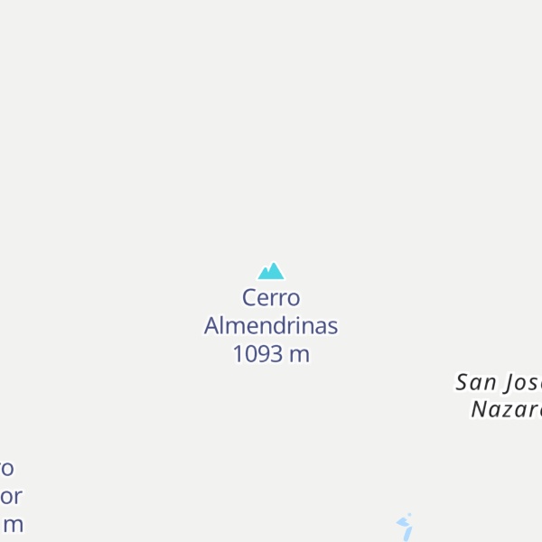 Map of Cerro Almendrinas