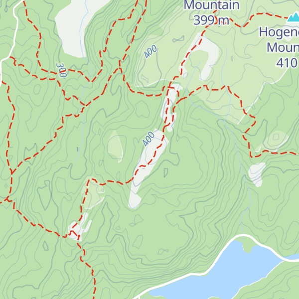 Map of Black Rock Mountain