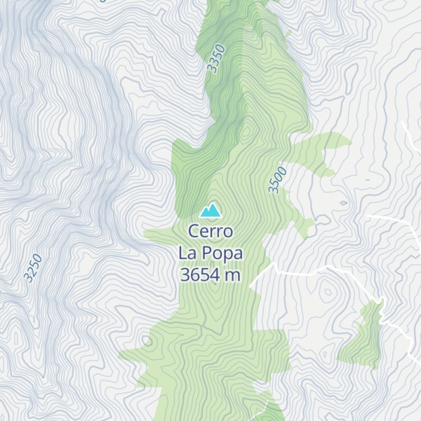 Map of Cerro La Popa